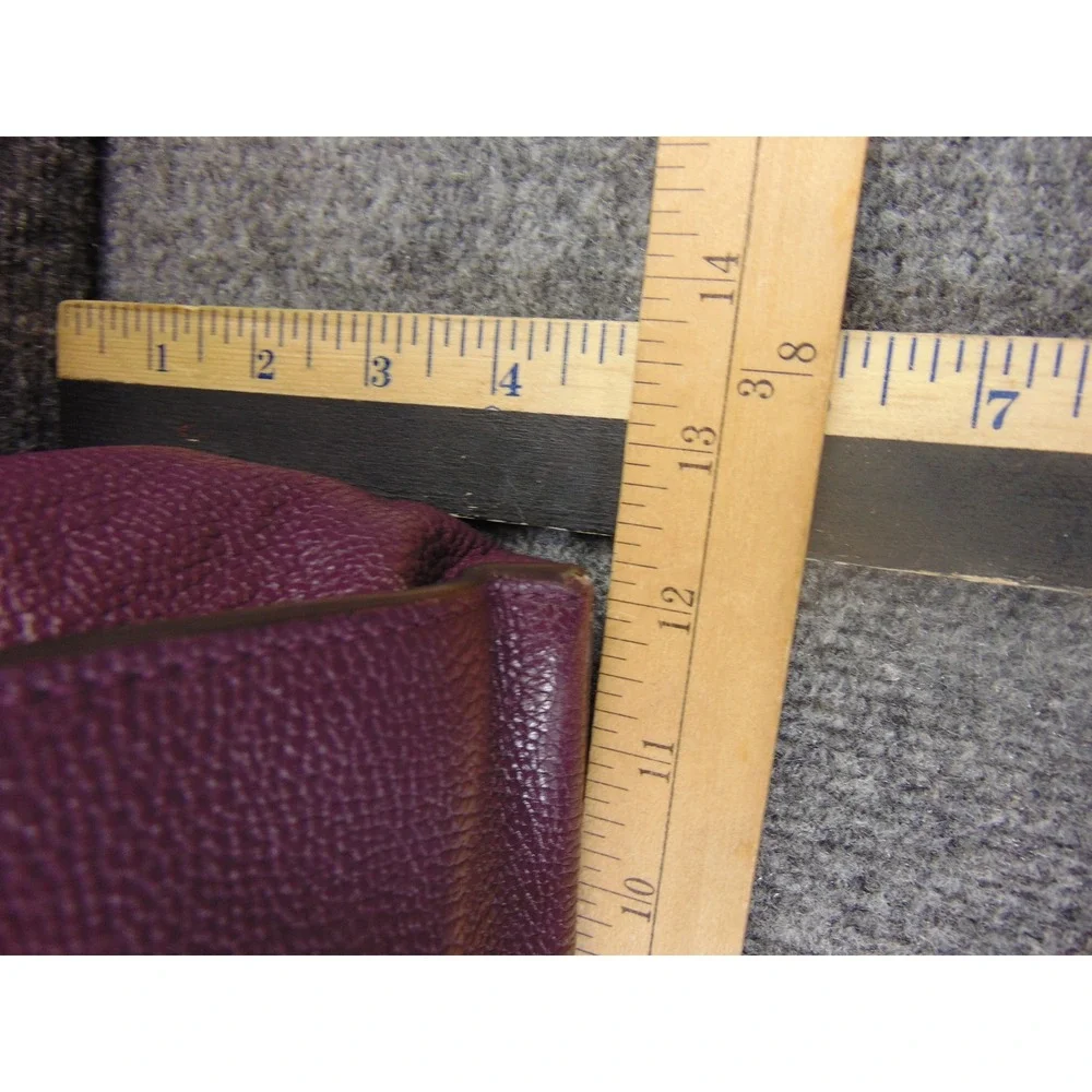 Michael‎ Kors Mercer Purple Pebbled Leather Large Tote Handbag Satchel FLAW